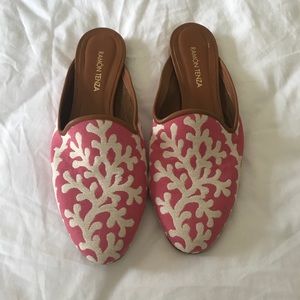 Ramon Tenza slip-on pink coral shoes
